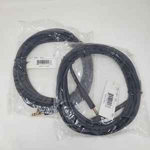 (2) Livewire Pro Musician's 18.5ft AUDIO Cable RH1186